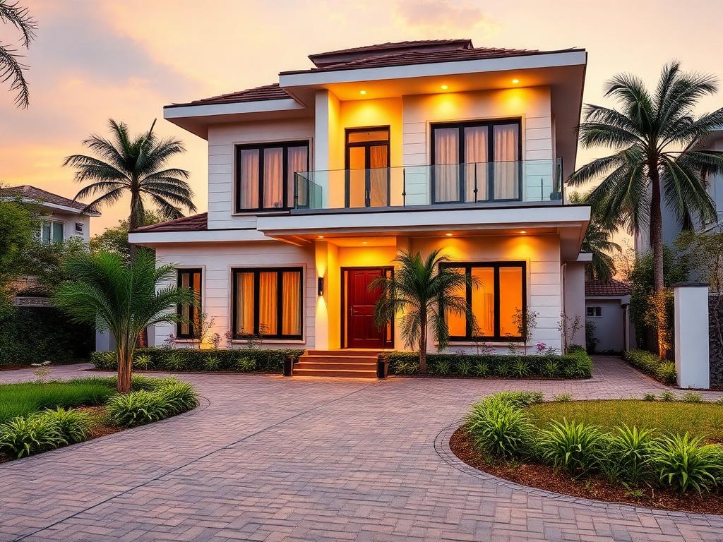 ಆಧುನಿಕ ಮನೆ
